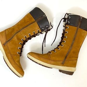 Helly Hanson Waterproof Leather Boots Size 6